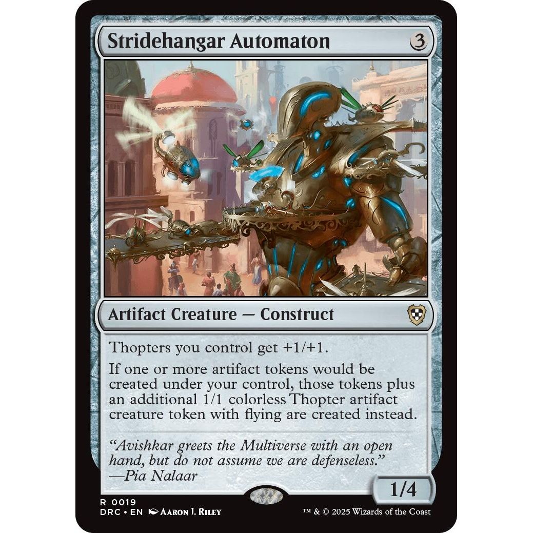 Image for Stridehangar Automaton (19) (DRC) - Magic: The Gathering