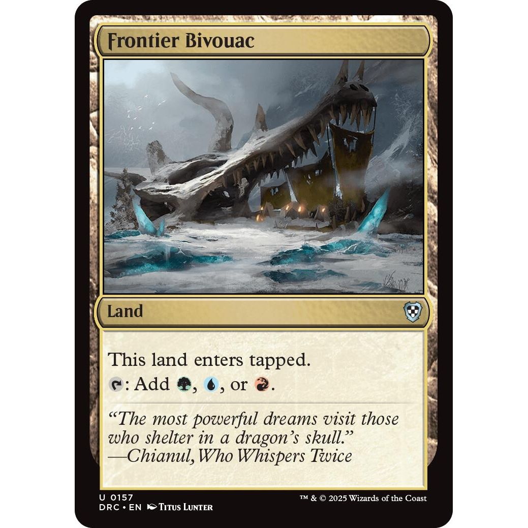 Image for Frontier Bivouac (157) (DRC) - Magic: The Gathering