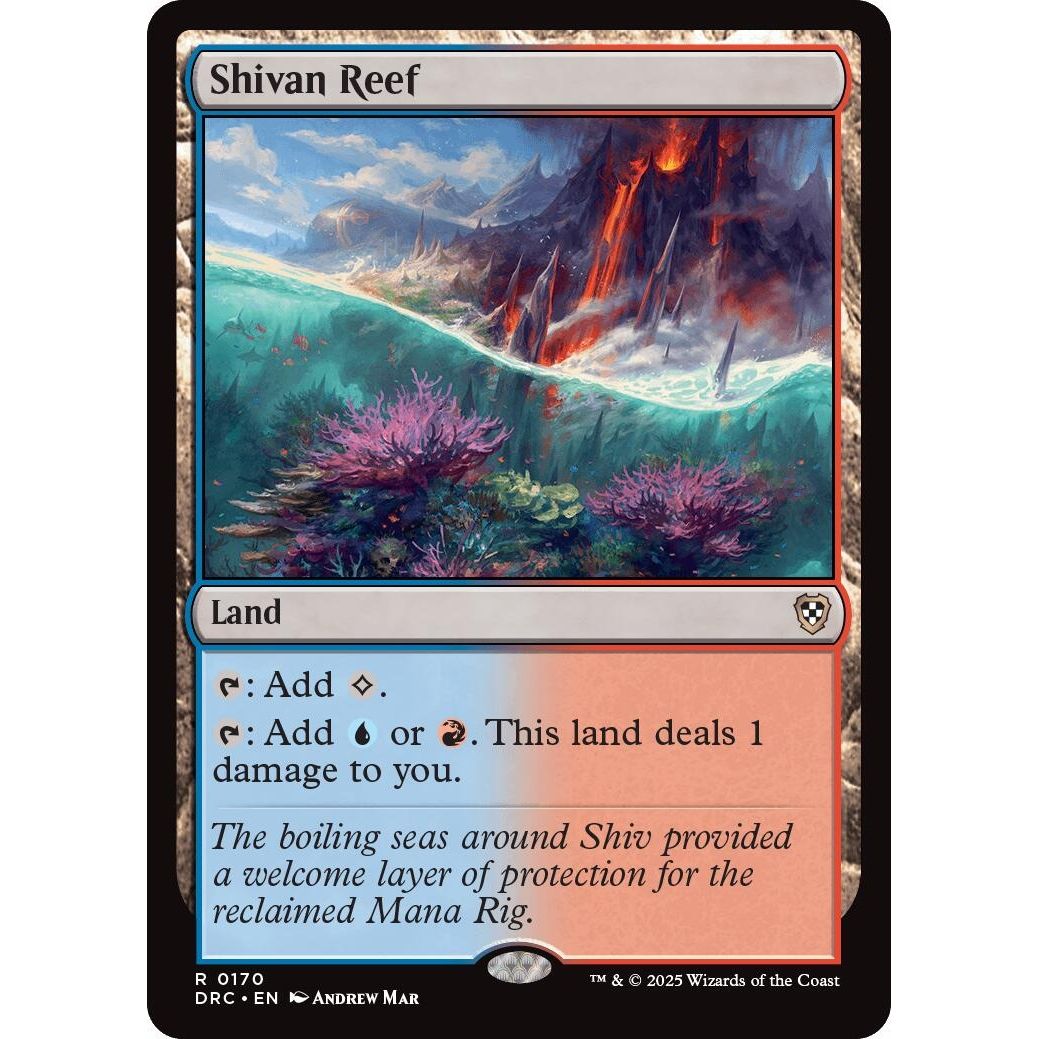 Image for Shivan Reef (170) (DRC) - Magic: The Gathering