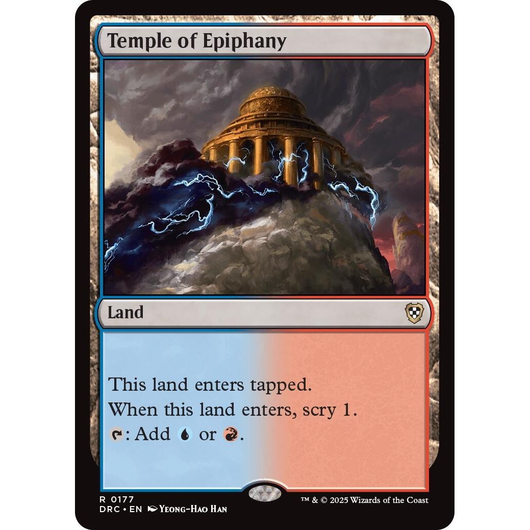 Image for Temple of Epiphany (177) (DRC) - Magic: The Gathering