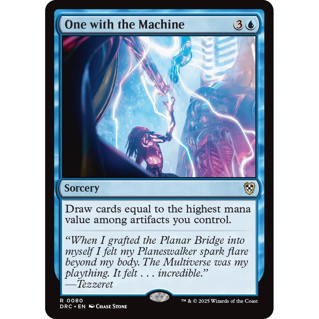 Image for One with the Machine (80) (DRC) - Magic: The Gathering