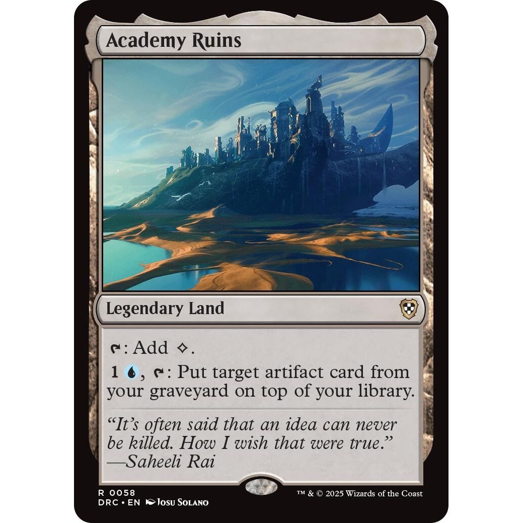Image for Academy Ruins (58) (DRC) - Magic: The Gathering