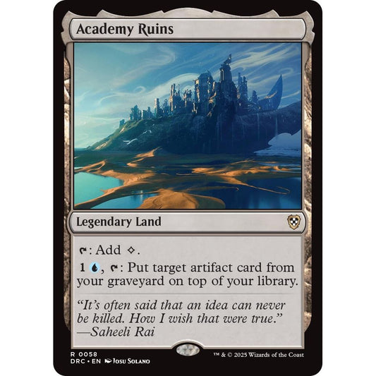 Image for Academy Ruins (58) (DRC) - Magic: The Gathering