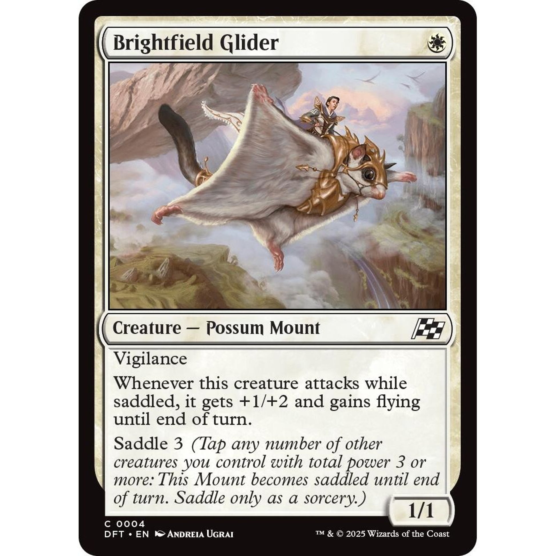 Image for Brightfield Glider (4) (DFT) - Magic: The Gathering