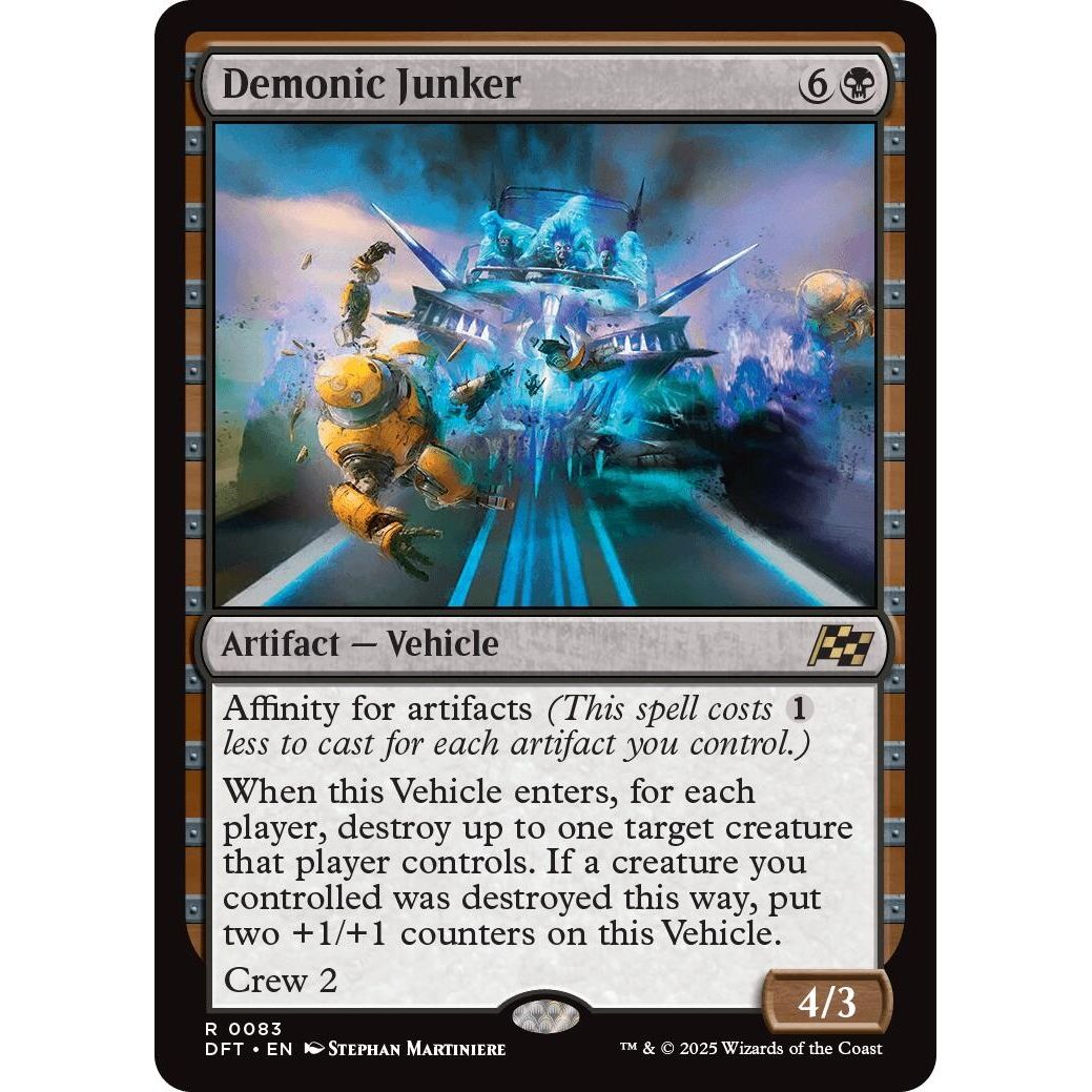 Image for Demonic Junker (83) (DFT) - Magic: The Gathering