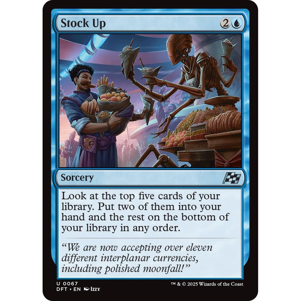 Image for Stock Up (67) (DFT) - Magic: The Gathering