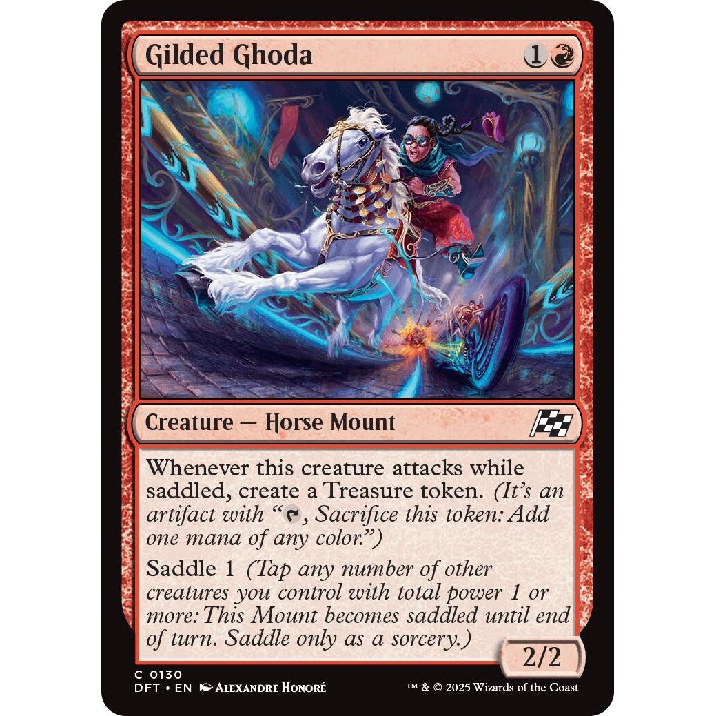 Image for Gilded Ghoda (130) (DFT) - Magic: The Gathering