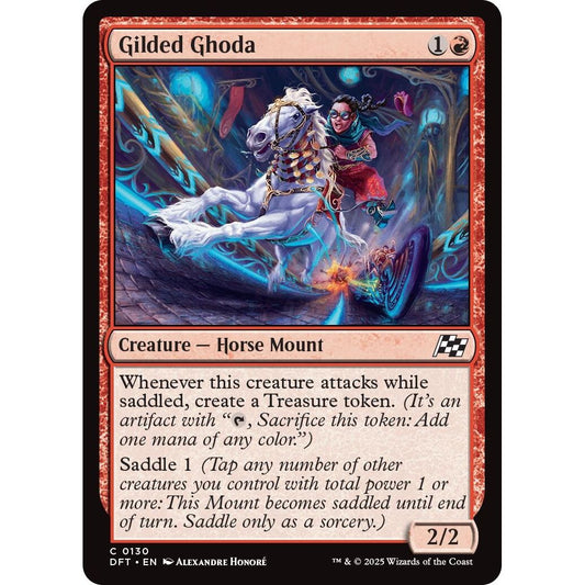 Image for Gilded Ghoda (130) (DFT) - Magic: The Gathering