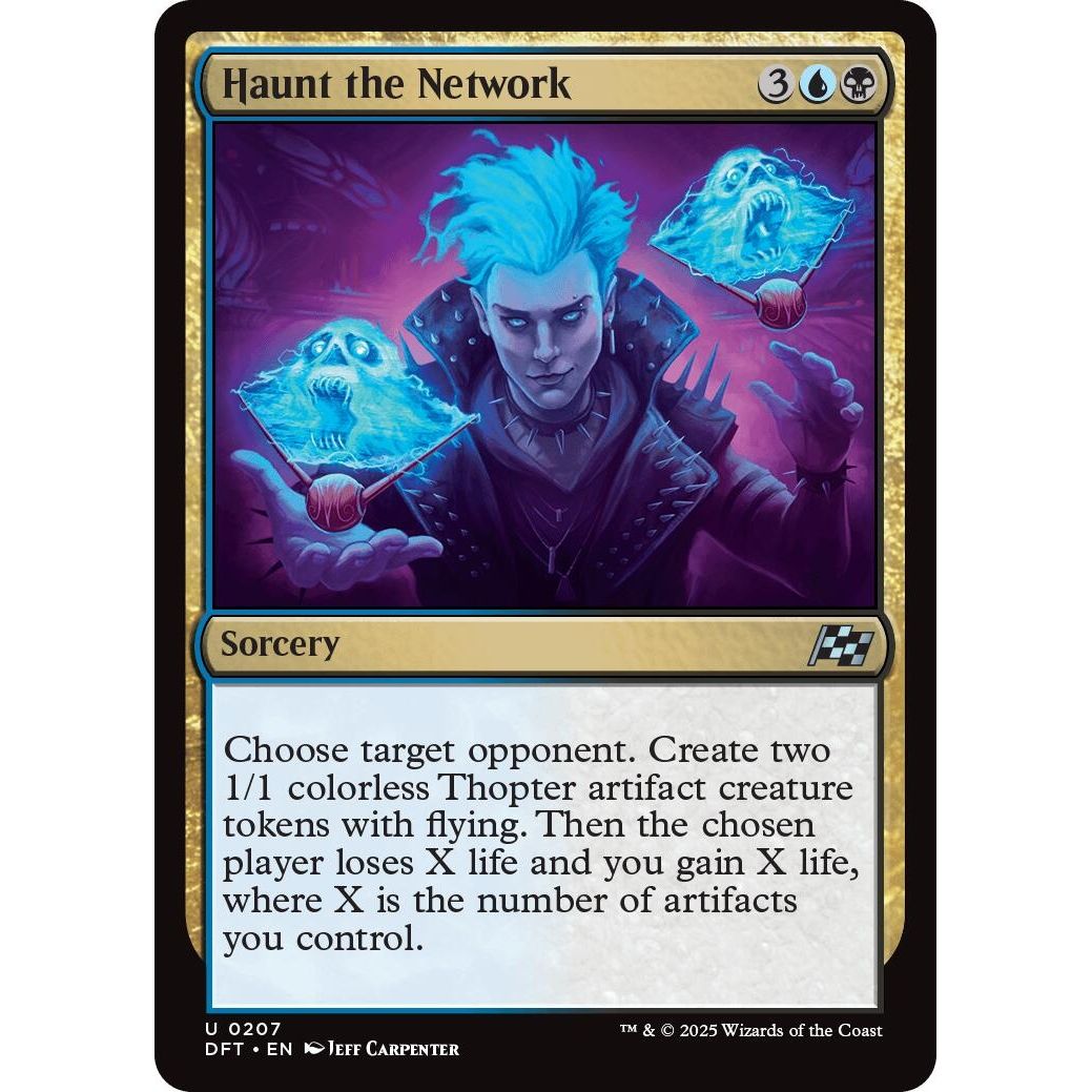 Image for Haunt the Network (207) (DFT) - Magic: The Gathering