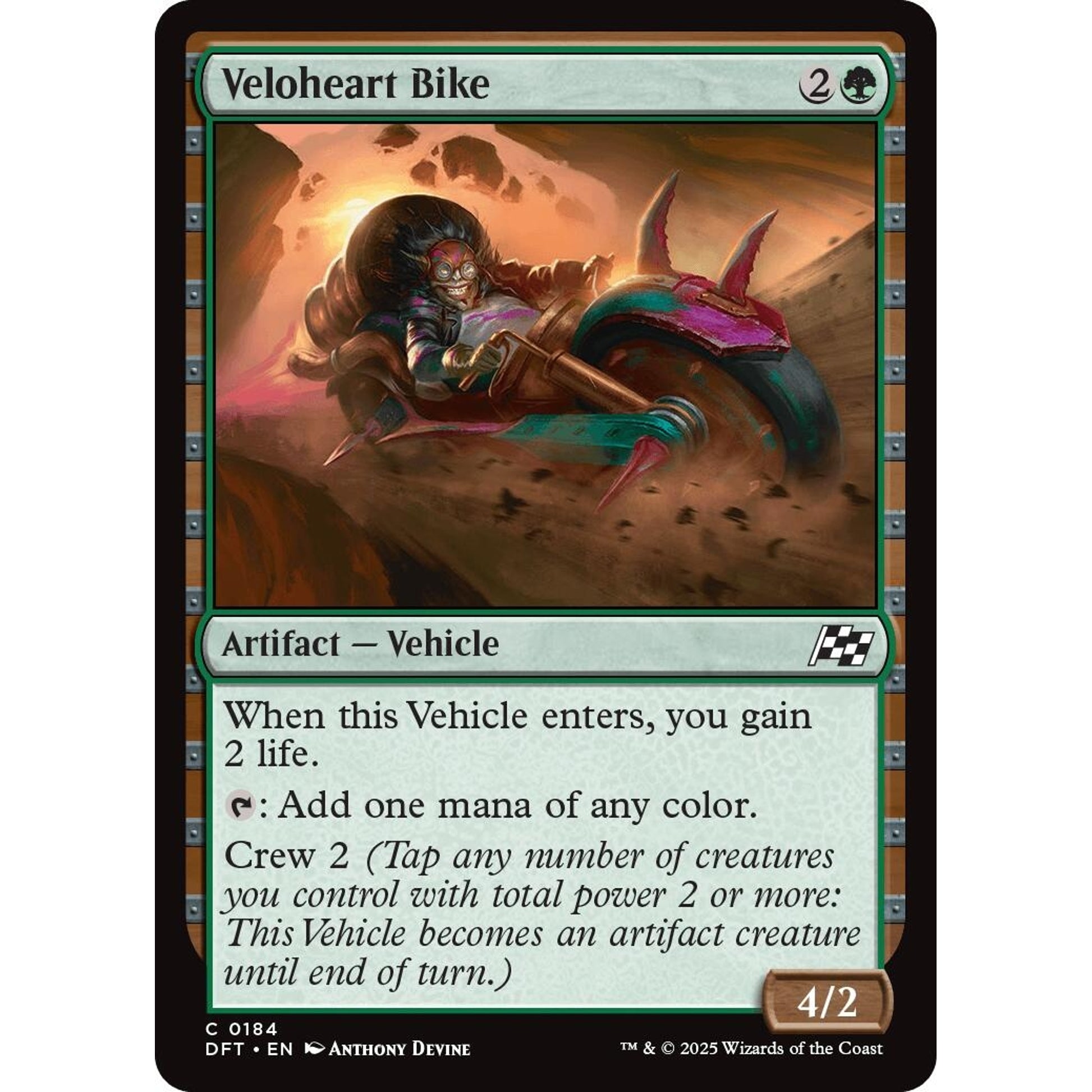 Image for Veloheart Bike (184) - Magic: The Gathering