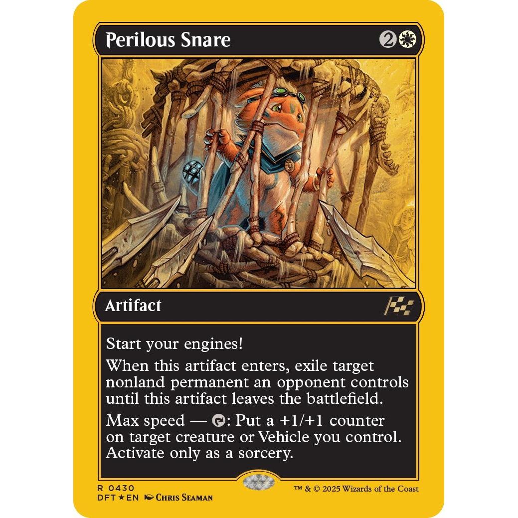 Image for Perilous Snare (First-Place Foil) (430) (DFT) - Magic: The Gathering