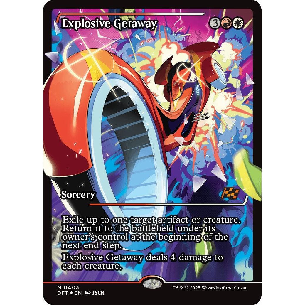 Image for Explosive Getaway (Showcase) (403) (DFT) - Magic: The Gathering