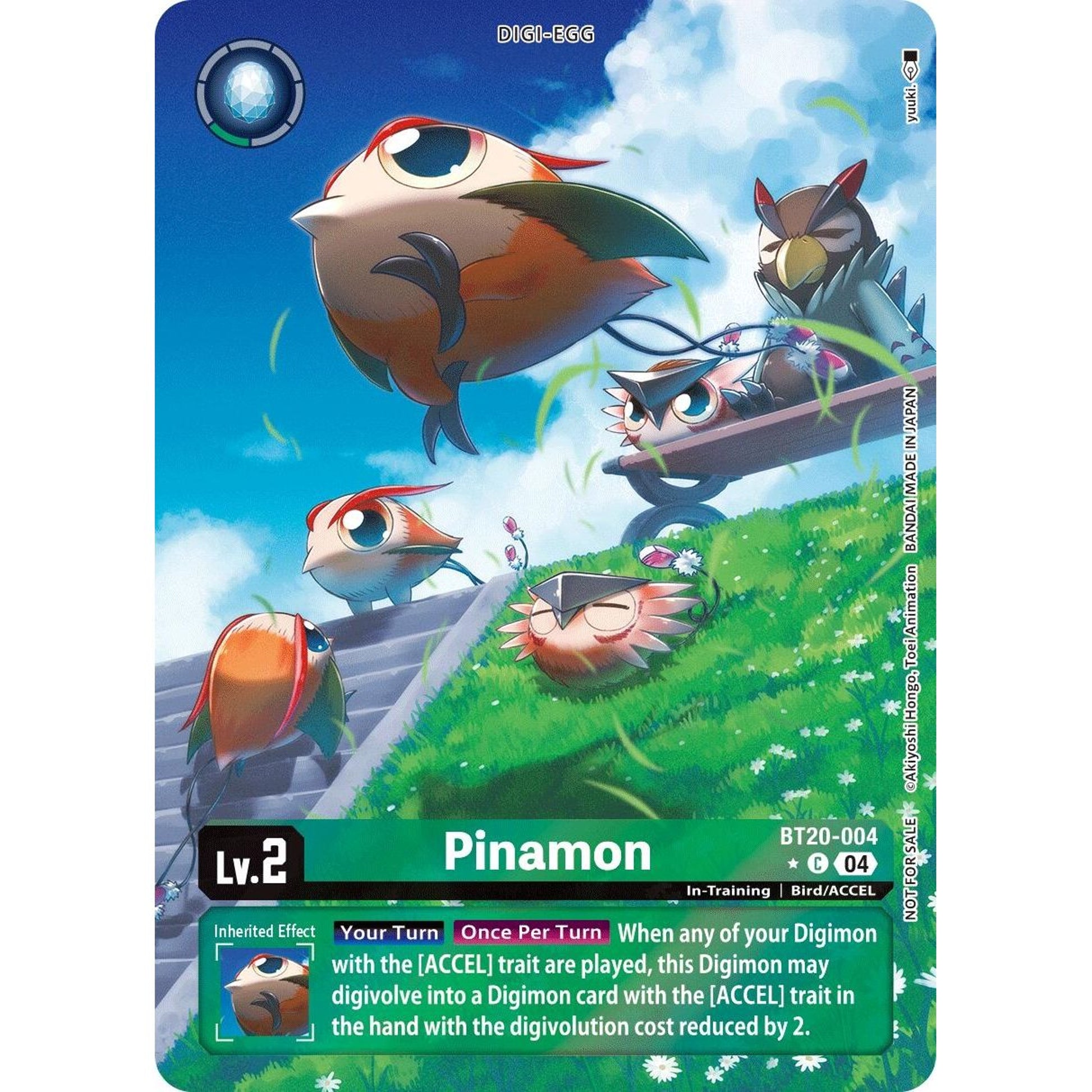 Image for Pinamon (Release Special Booster 2.5: Box Promotion Pack) (BT20-004 C) (BT19-20) - Digimon Card Game