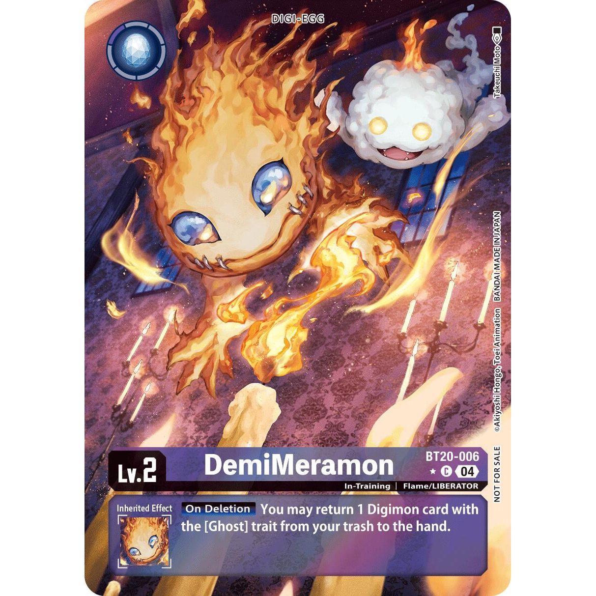 Image for DemiMeramon - BT20-006 (Release Special Booster 2.5: Box Promotion Pack) (BT20-006 C) (BT19-20) - Digimon Card Game