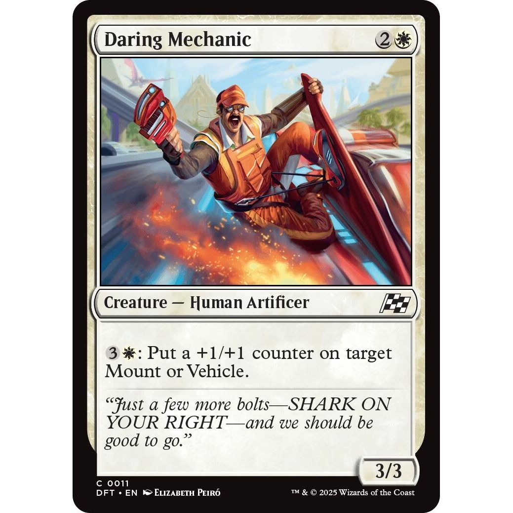 Image for Daring Mechanic (11) (DFT) - Magic: The Gathering