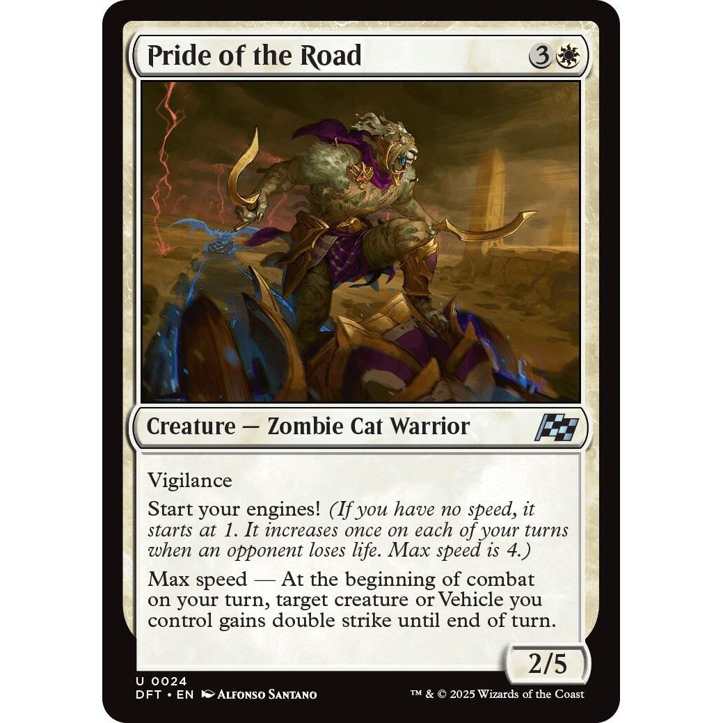 Image for Pride of the Road (24) (DFT) - Magic: The Gathering