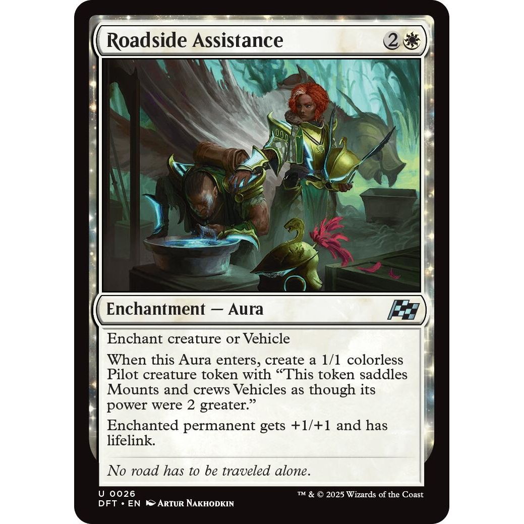 Image for Roadside Assistance (26) (DFT) - Magic: The Gathering