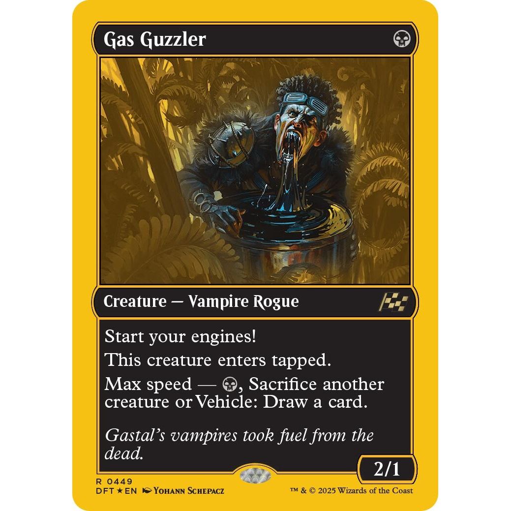 Image for Gas Guzzler (First-Place Foil) (449) (DFT) - Magic: The Gathering