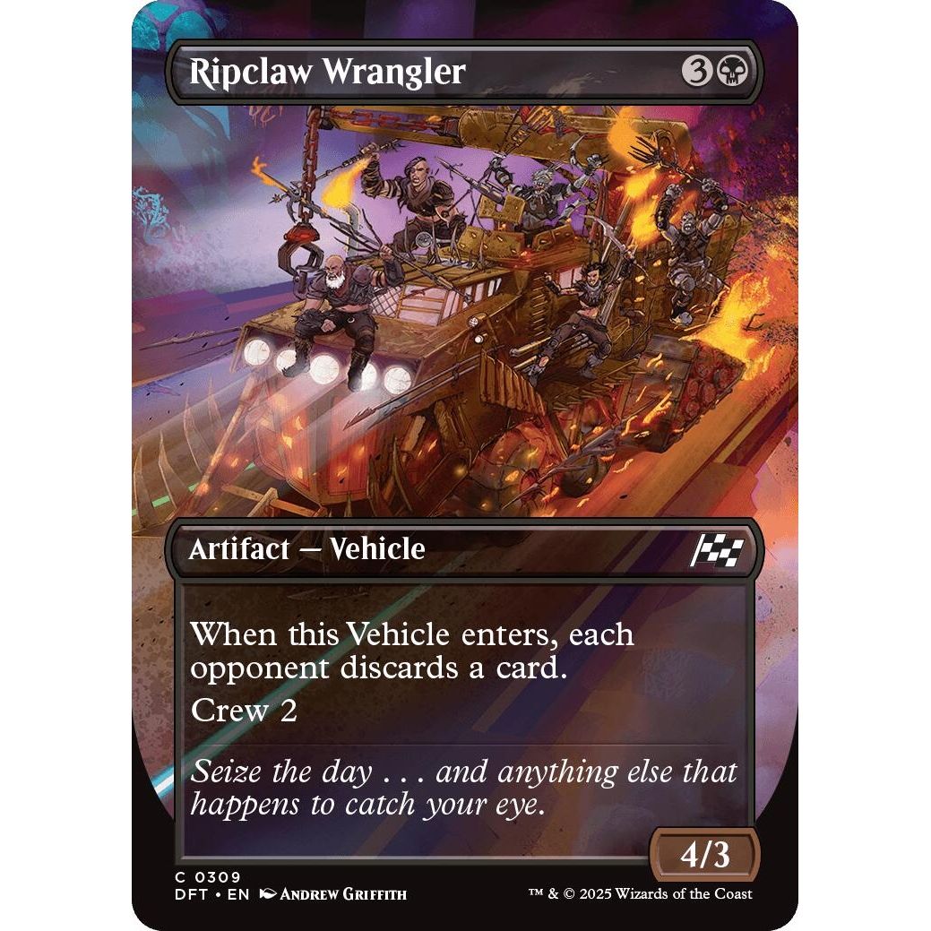 Image for Ripclaw Wrangler (Borderless) (309) (DFT) - Magic: The Gathering
