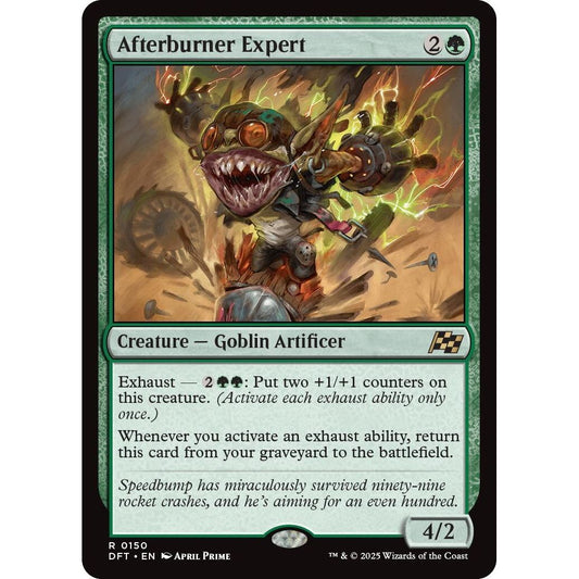 Image for Afterburner Expert (150) (DFT) - Magic: The Gathering