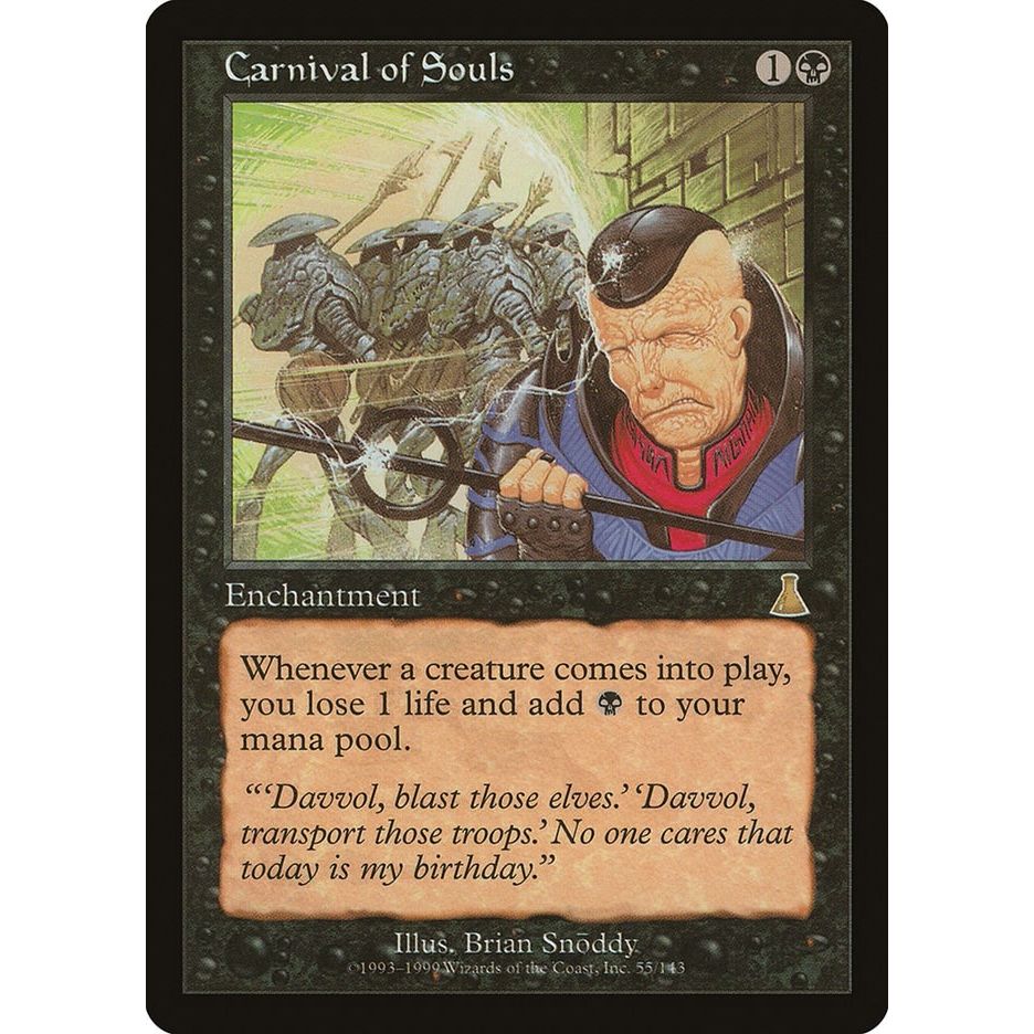 Image for Carnival of Souls (55) (UDS) - Magic: The Gathering