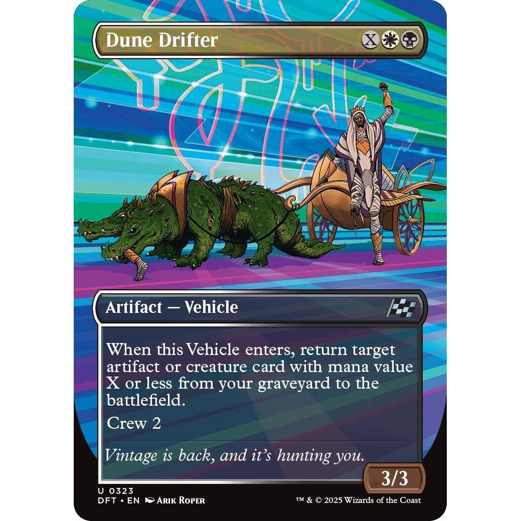 Image for Dune Drifter (Borderless) (323) (DFT) - Magic: The Gathering