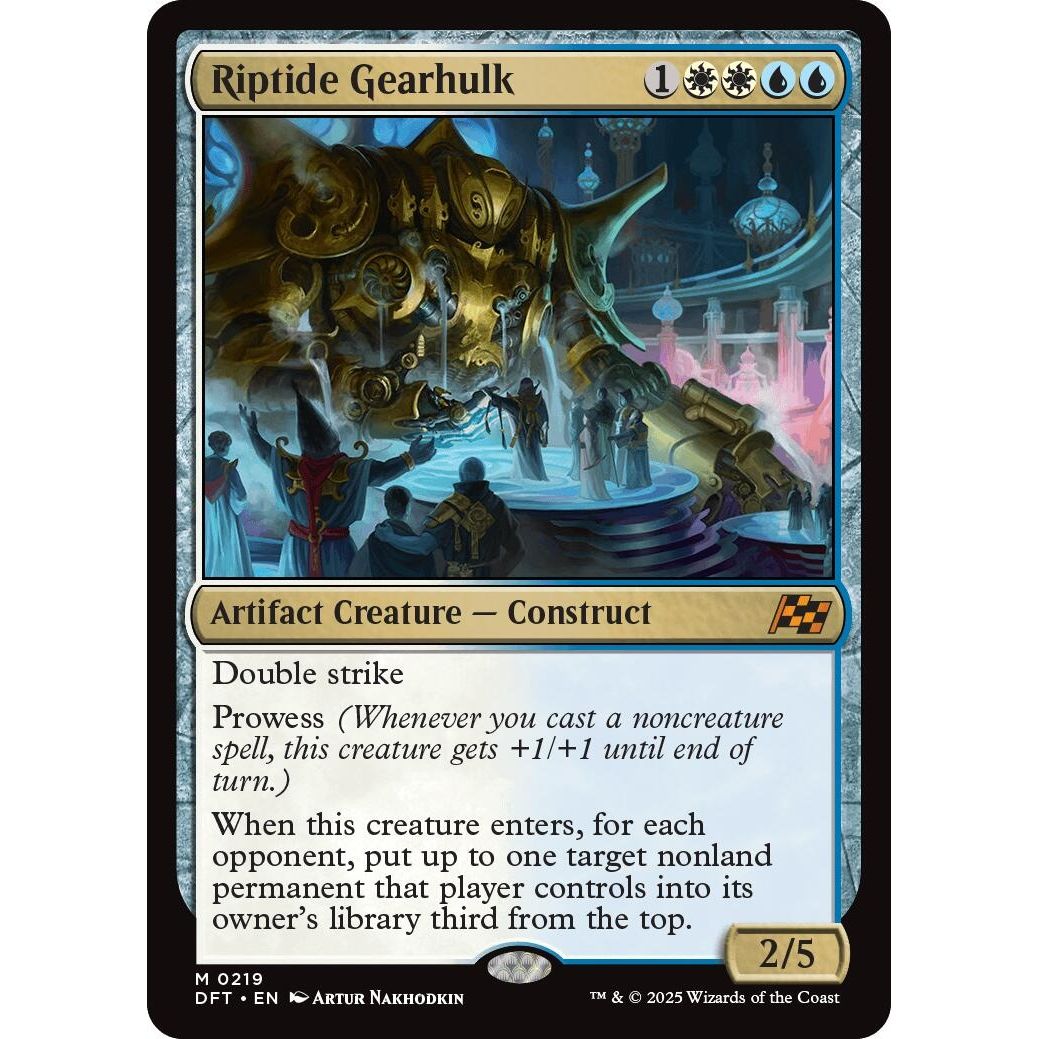 Image for Riptide Gearhulk (219) (DFT) - Magic: The Gathering