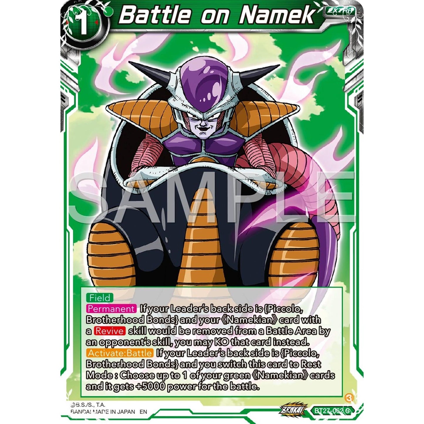 Image for Battle on Namek (BT27-062) (BT27) - Dragon Ball Super: Masters