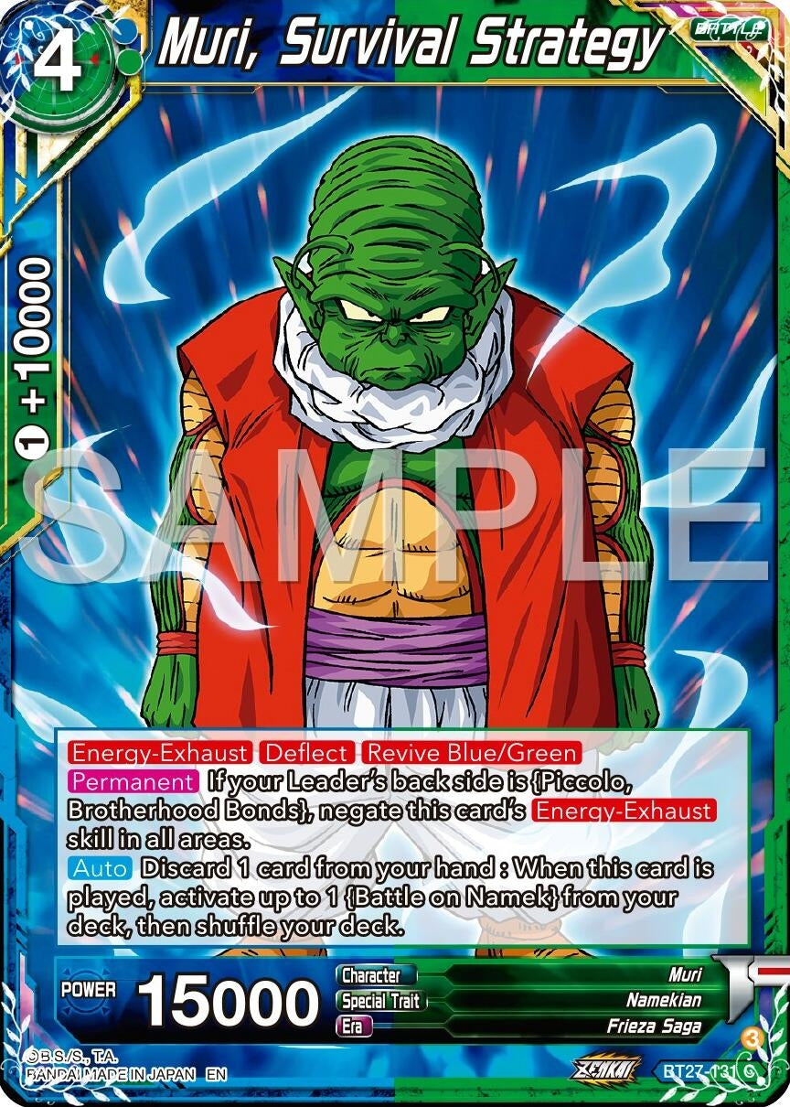 Image for Muri, Survival Strategy (BT27-131) (BT27) - Dragon Ball Super: Masters