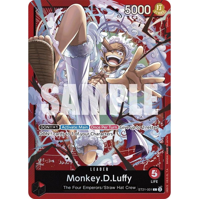 Image for Monkey.D.Luffy (001) (ST21-001) (ST21) - One Piece Card Game
