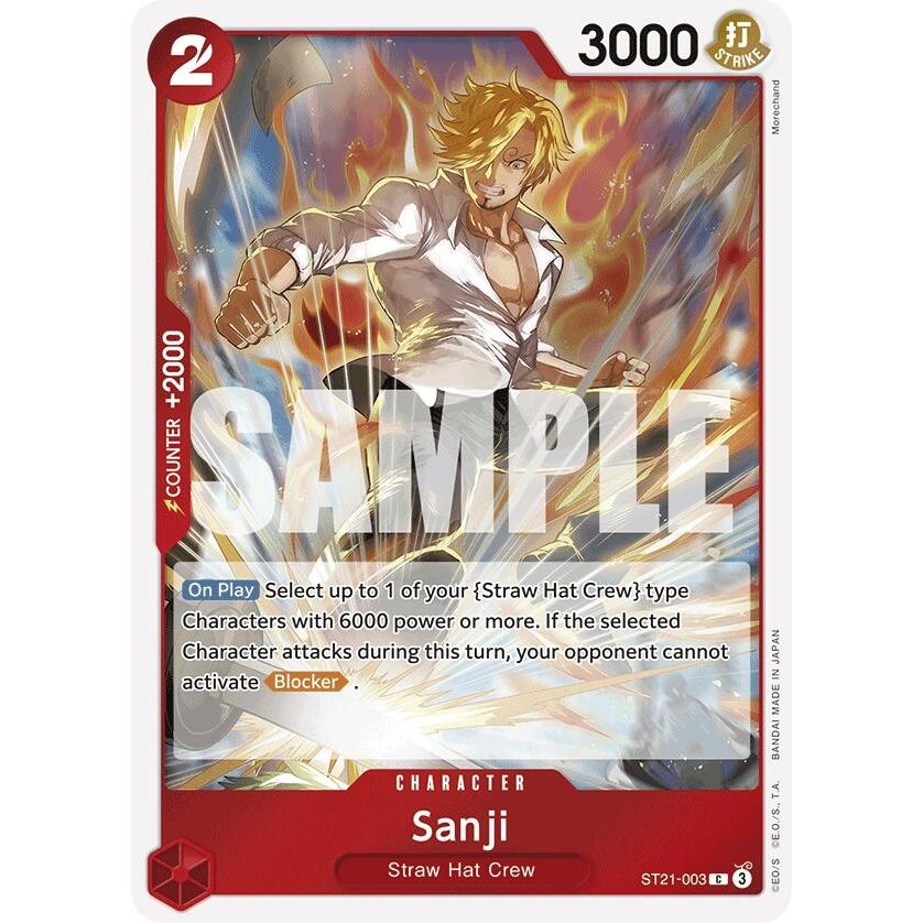 Image for Sanji (ST21-003) (ST21) - One Piece Card Game