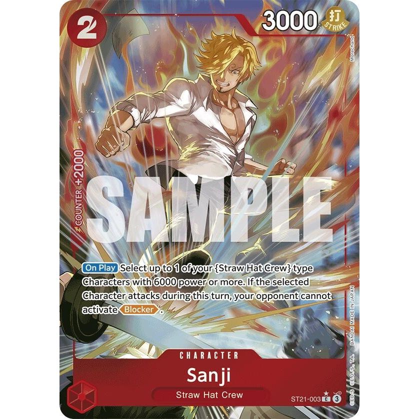 Image for Sanji (Parallel) (ST21-003) (ST21) - One Piece Card Game