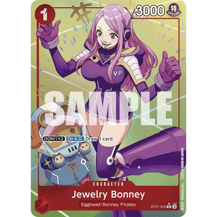 Image for Jewelry Bonney (Parallel) (ST21-004) (ST21) - One Piece Card Game