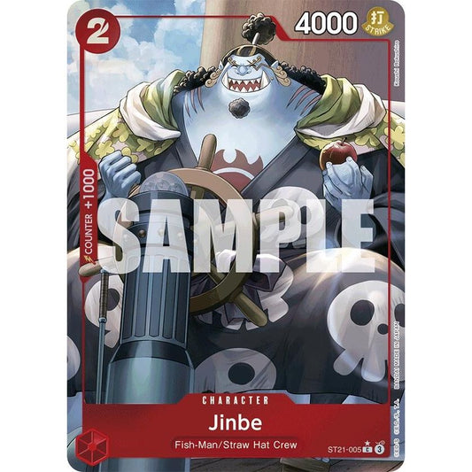 Image for Jinbe (Parallel) (ST21-005) (ST21) - One Piece Card Game