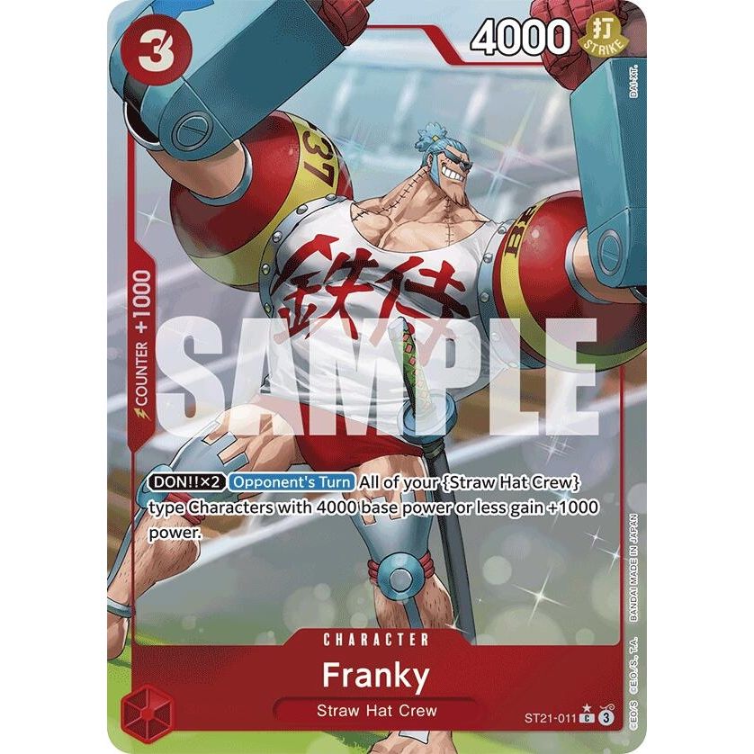 Image for Franky (Parallel) (ST21-011) (ST21) - One Piece Card Game