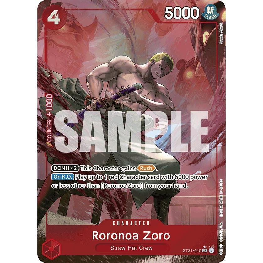 Image for Roronoa Zoro (Parallel) (ST21-015) (ST21) - One Piece Card Game