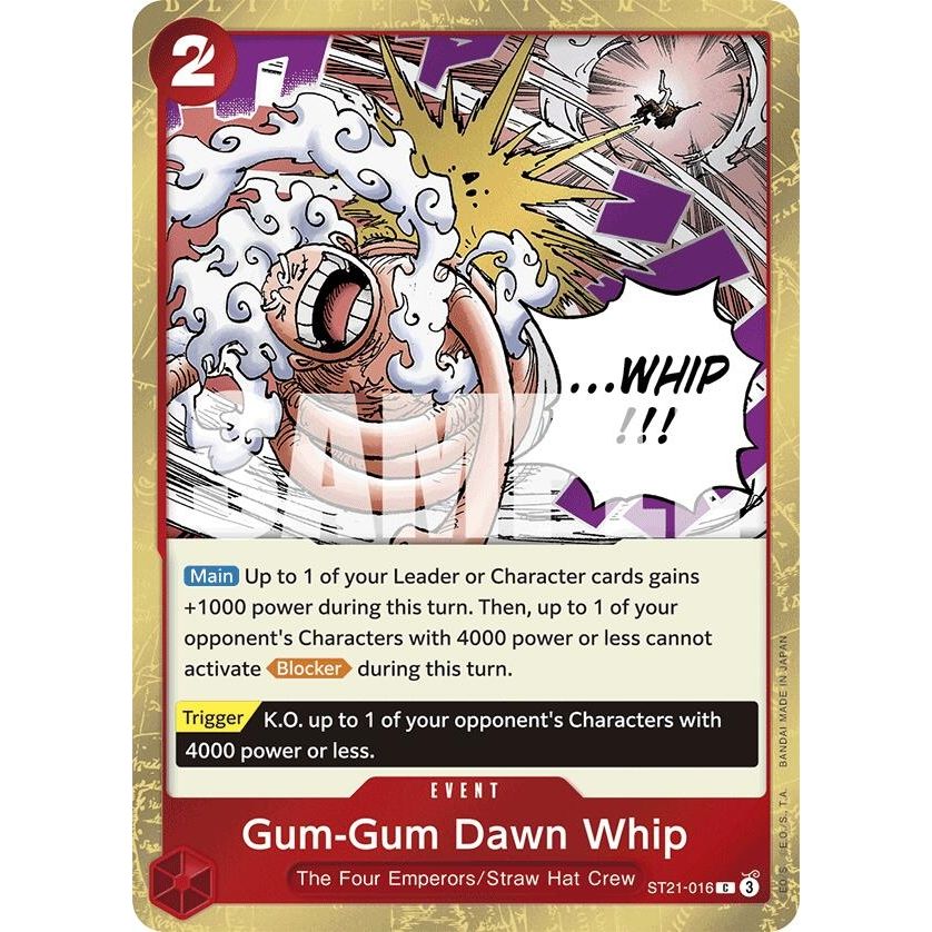 Image for Gum-Gum Dawn Whip (ST21-016) (ST21) - One Piece Card Game