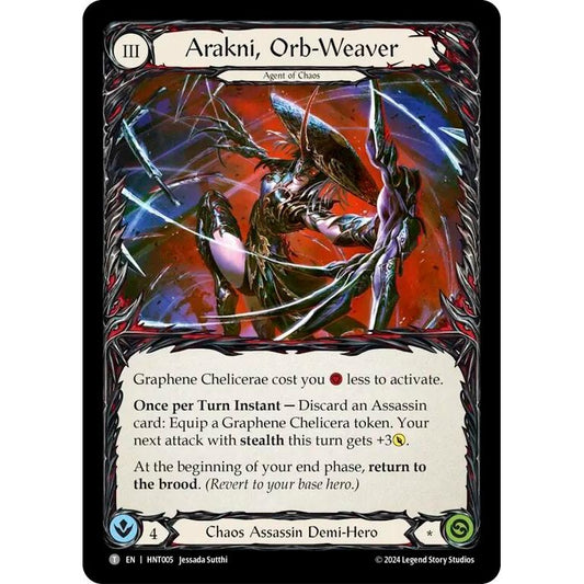 Image for Arakni, Orb-Weaver // Arakni, Redback (HNT005//HNT006) - Flesh and Blood TCG