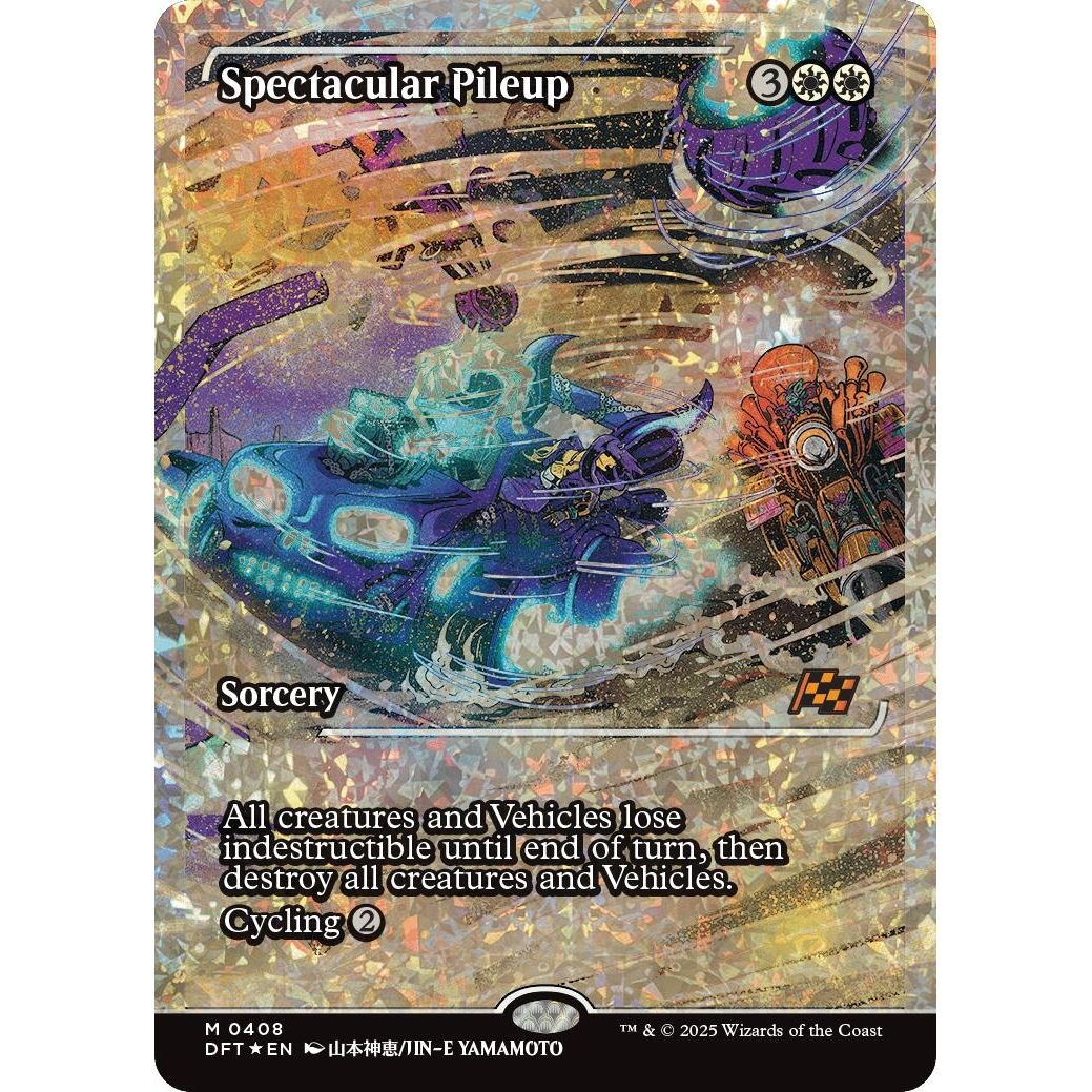Image for Spectacular Pileup (Showcase) (Fracture Foil) (408) (DFT) - Magic: The Gathering