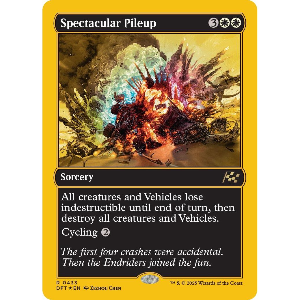 Image for Spectacular Pileup (First-Place Foil) (433) (DFT) - Magic: The Gathering