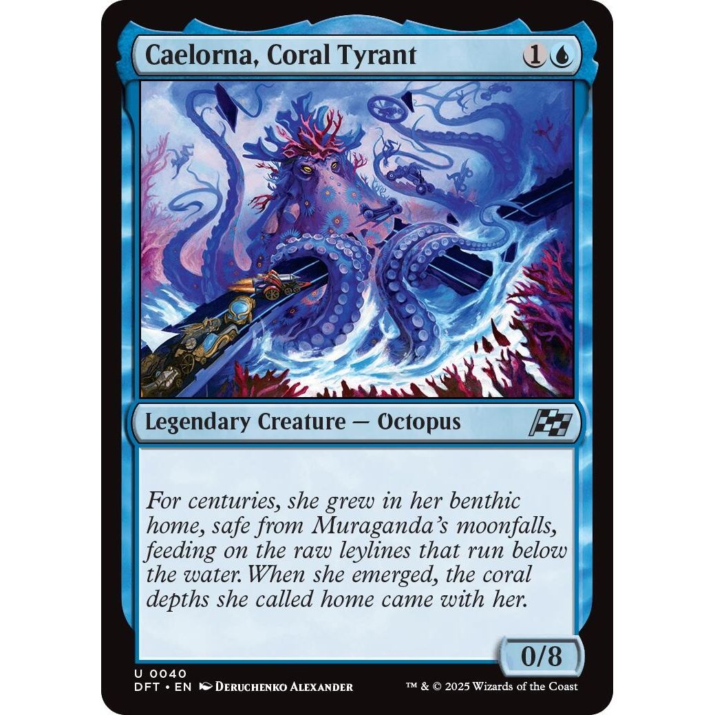 Image for Caelorna, Coral Tyrant (40) (DFT) - Magic: The Gathering