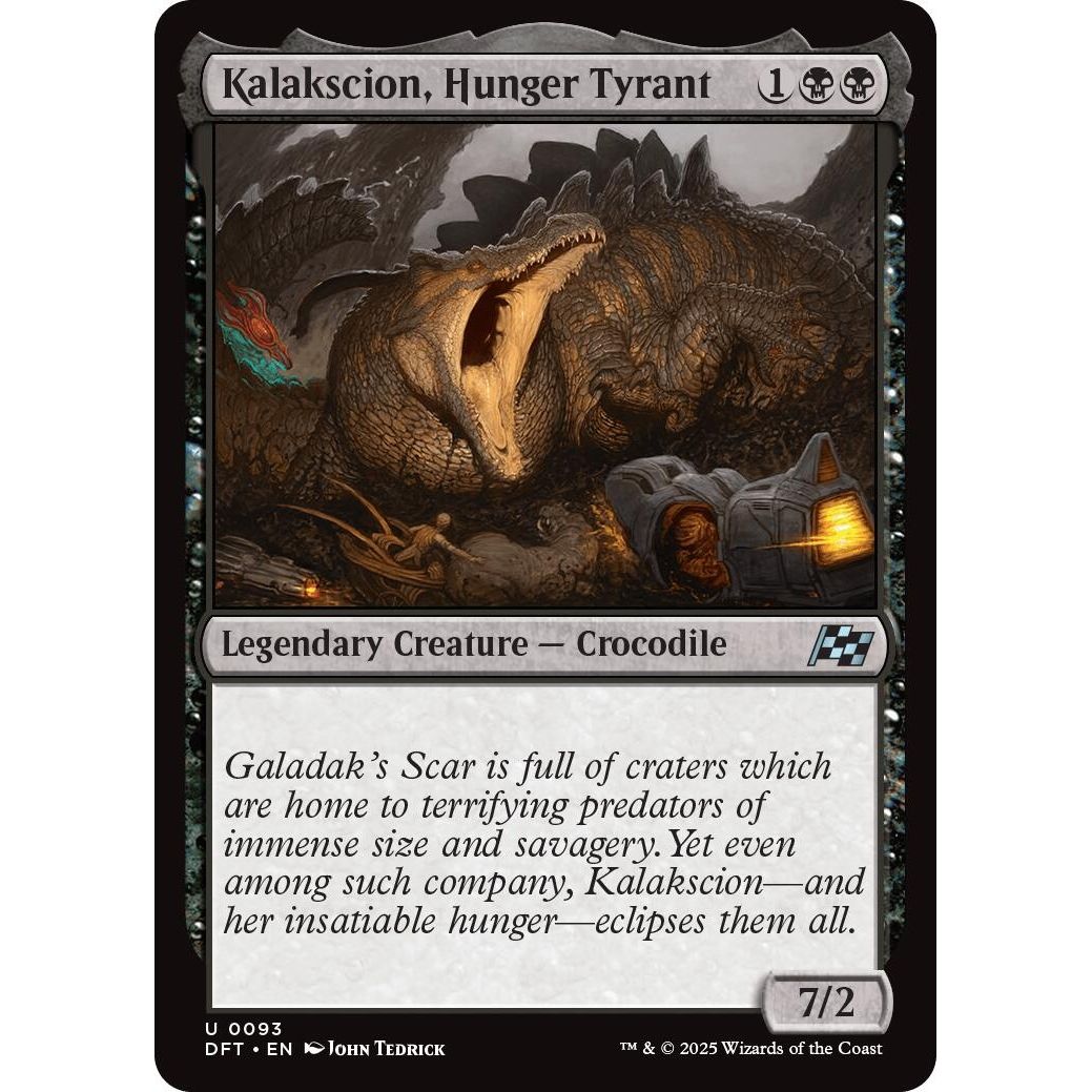 Image for Kalakscion, Hunger Tyrant (93) (DFT) - Magic: The Gathering