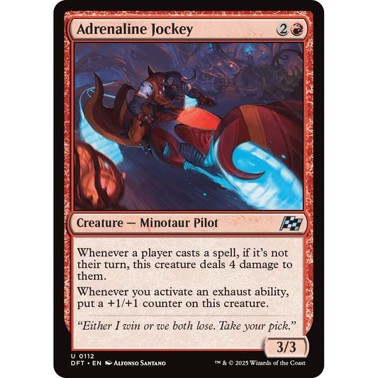 Image for Adrenaline Jockey (112) (DFT) - Magic: The Gathering