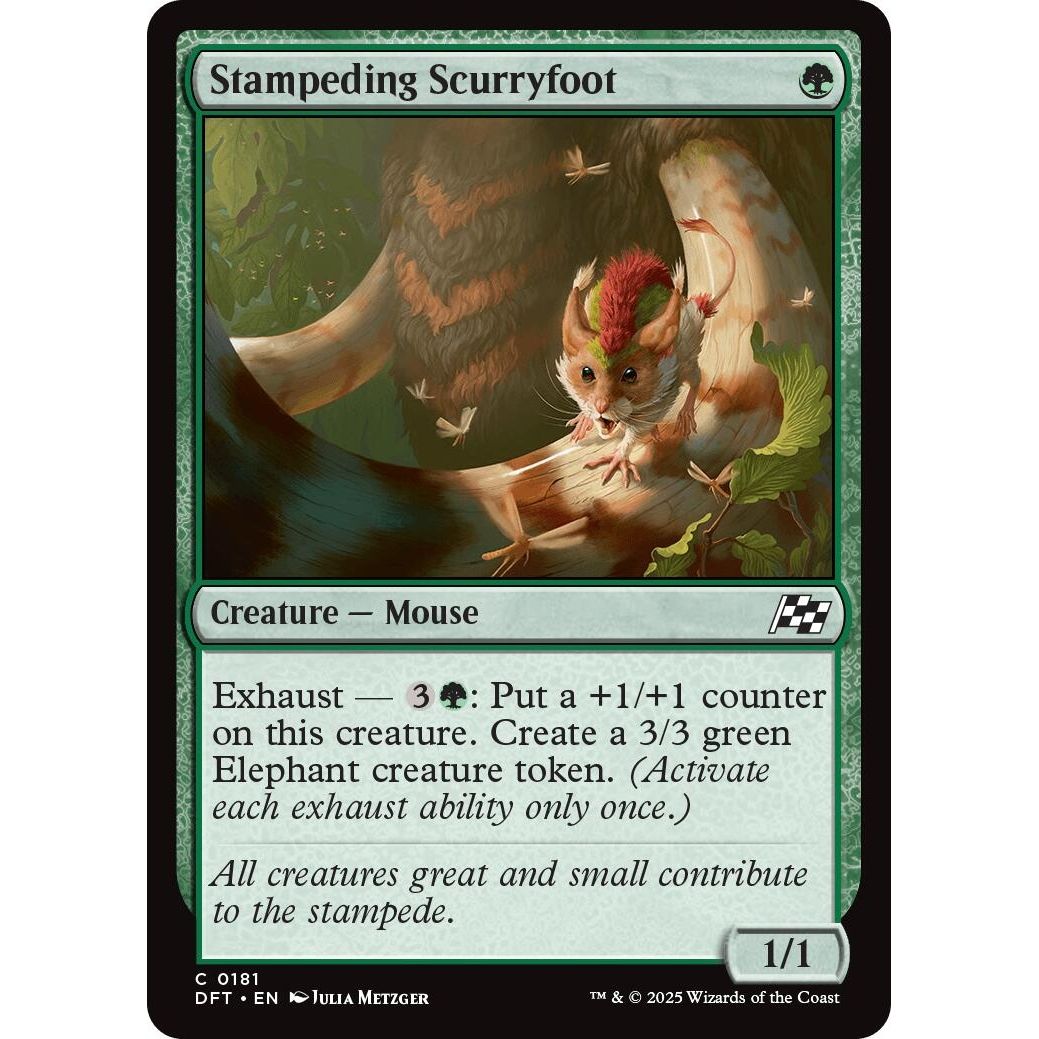 Image for Stampeding Scurryfoot (181) (DFT) - Magic: The Gathering