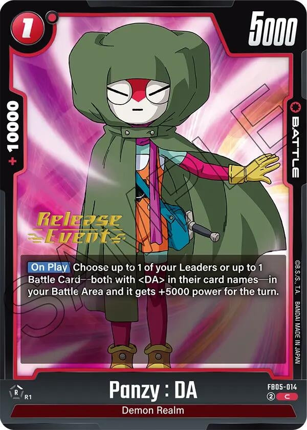 Image for Panzy : DA - FB05-014 (FB05-014) (FB05_PR) - Dragon Ball Super: Fusion World