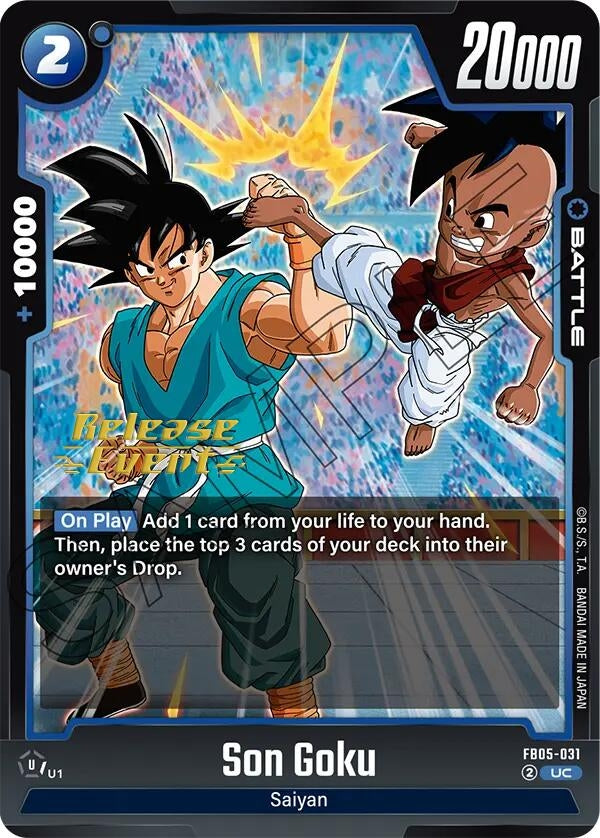 Image for Son Goku - FB05-031 (FB05-031) (FB05_PR) - Dragon Ball Super: Fusion World