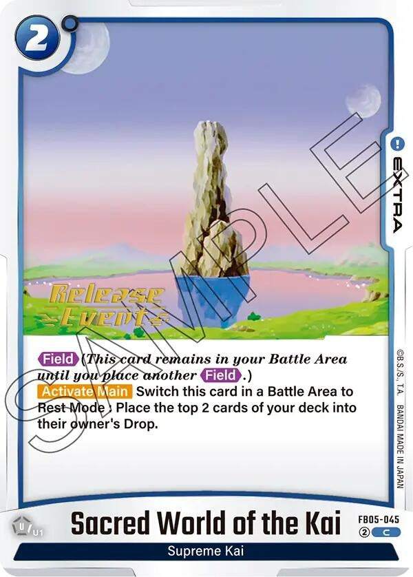 Image for Sacred World of the Kai (FB05-045) (FB05_PR) - Dragon Ball Super: Fusion World