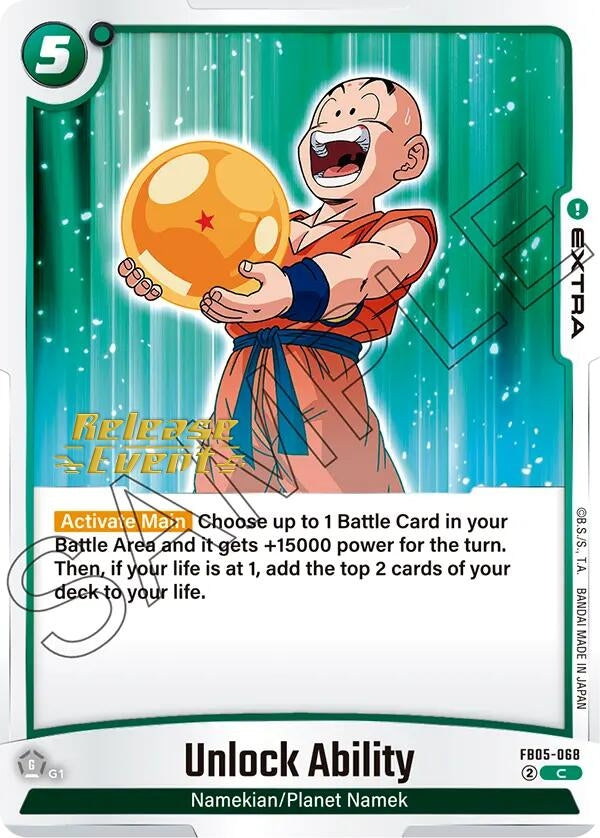 Image for Unlock Ability (FB05-068) (FB05_PR) - Dragon Ball Super: Fusion World