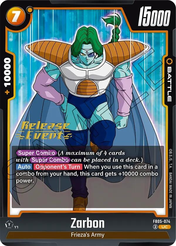Image for Zarbon (FB05-074) (FB05_PR) - Dragon Ball Super: Fusion World