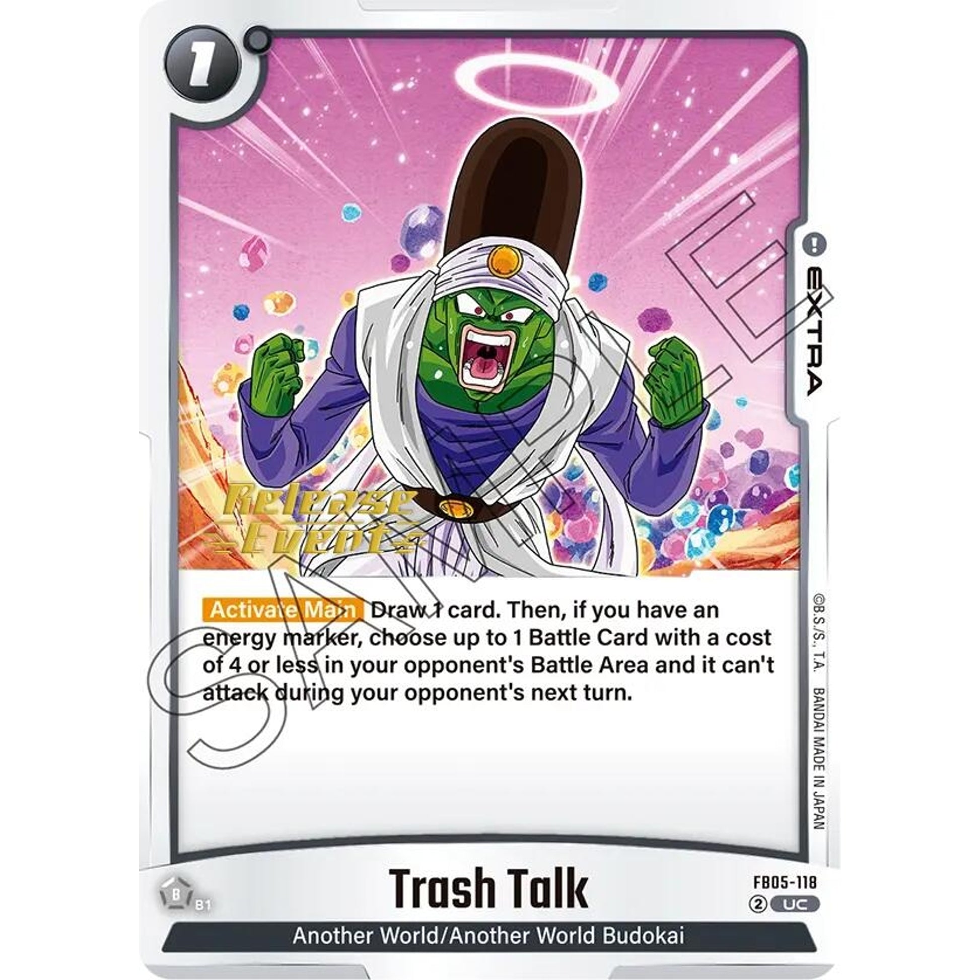 Image for Trash Talk (FB05-118) (FB05_PR) - Dragon Ball Super: Fusion World
